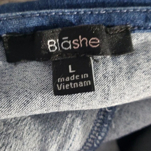 Denim Sleeveless Strappy Mini Dress Button Down Details Bodycon Juniors Large - Picture 7 of 8